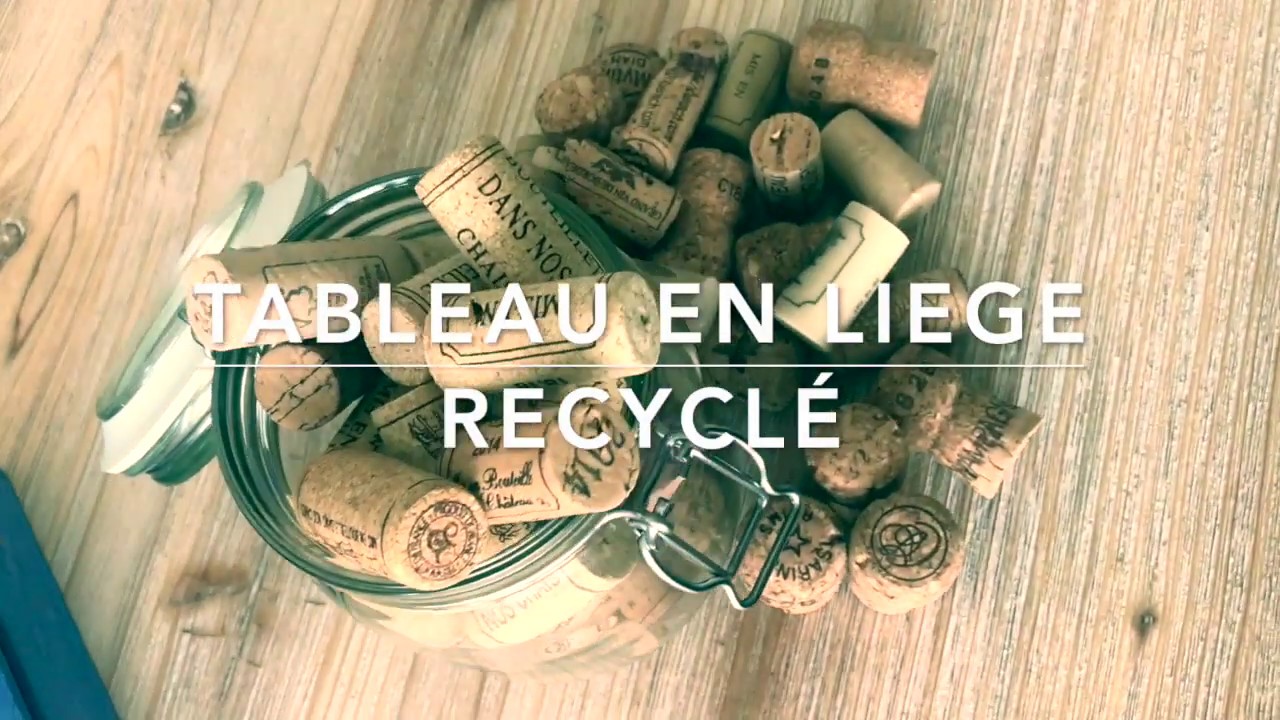TABLEAU EN LIEGE // ♻️ DIY
