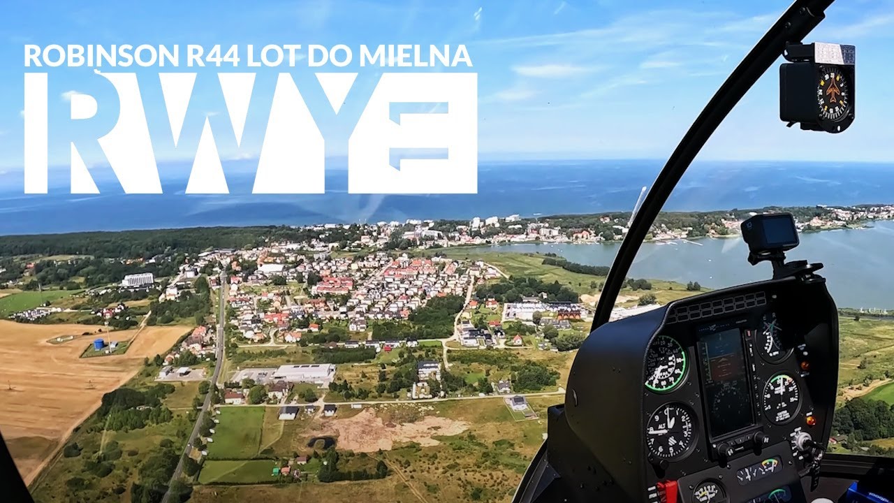 Przebazowanie śmigłowca Robinson - Mielno część 2