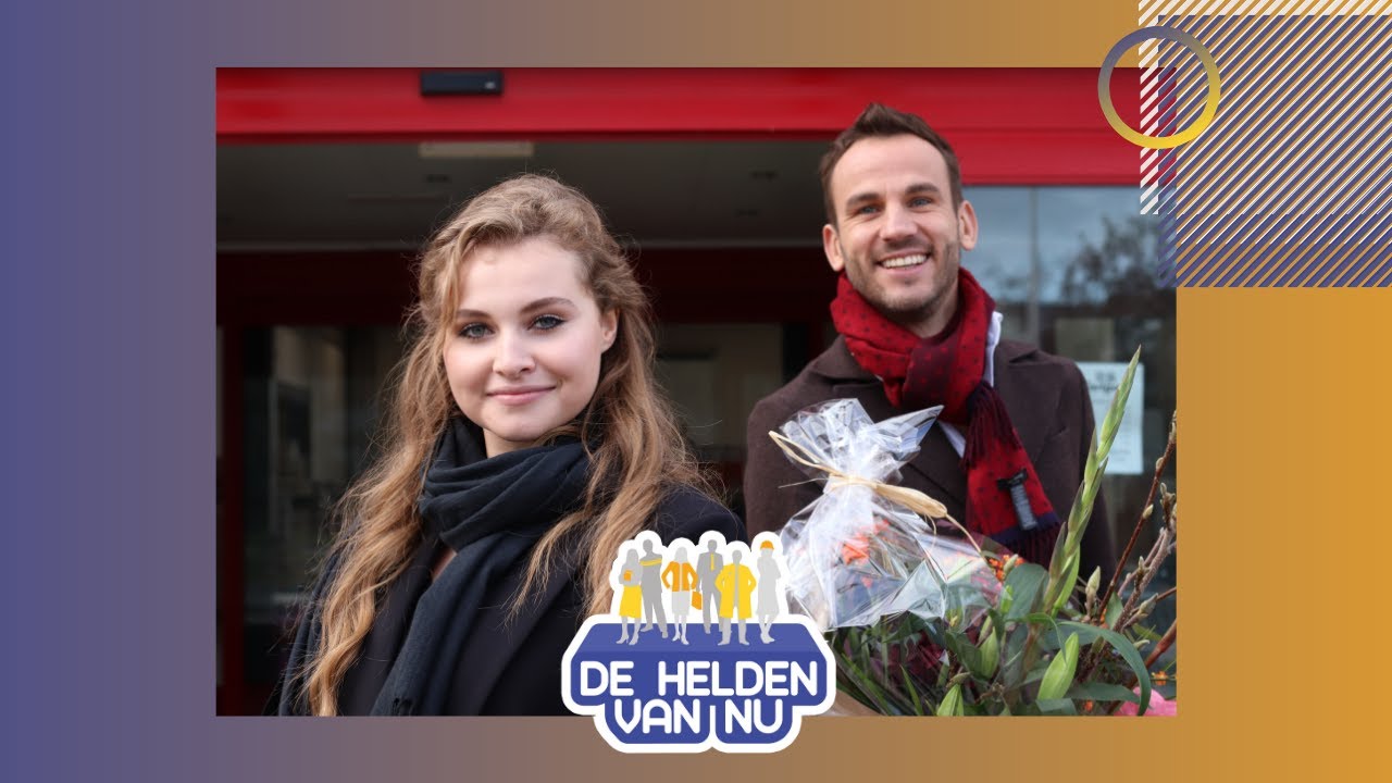 Vajèn van den Bosch verrast de zorghelden van Peuter & Co - DE HELDEN VAN NU