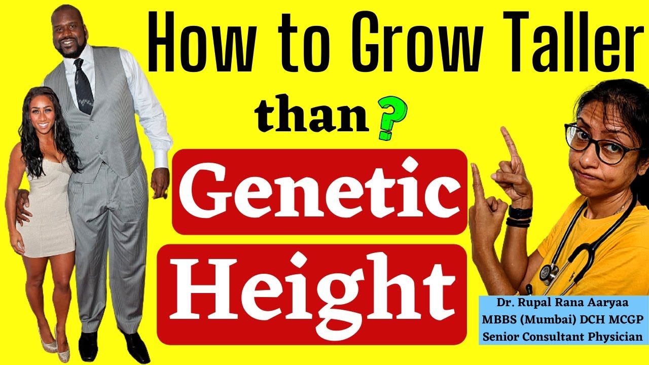 How to Grow Taller Than Genetic Height I how to increase height if your parents are short I Hindi