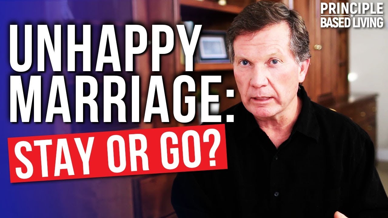What To Do When You Are Unhappy In Your Marriage