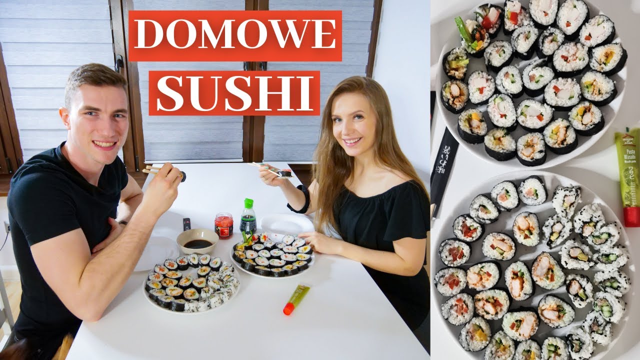 ROBIMY DOMOWE SUSHI JANUSHI! | FOODVLOG 1