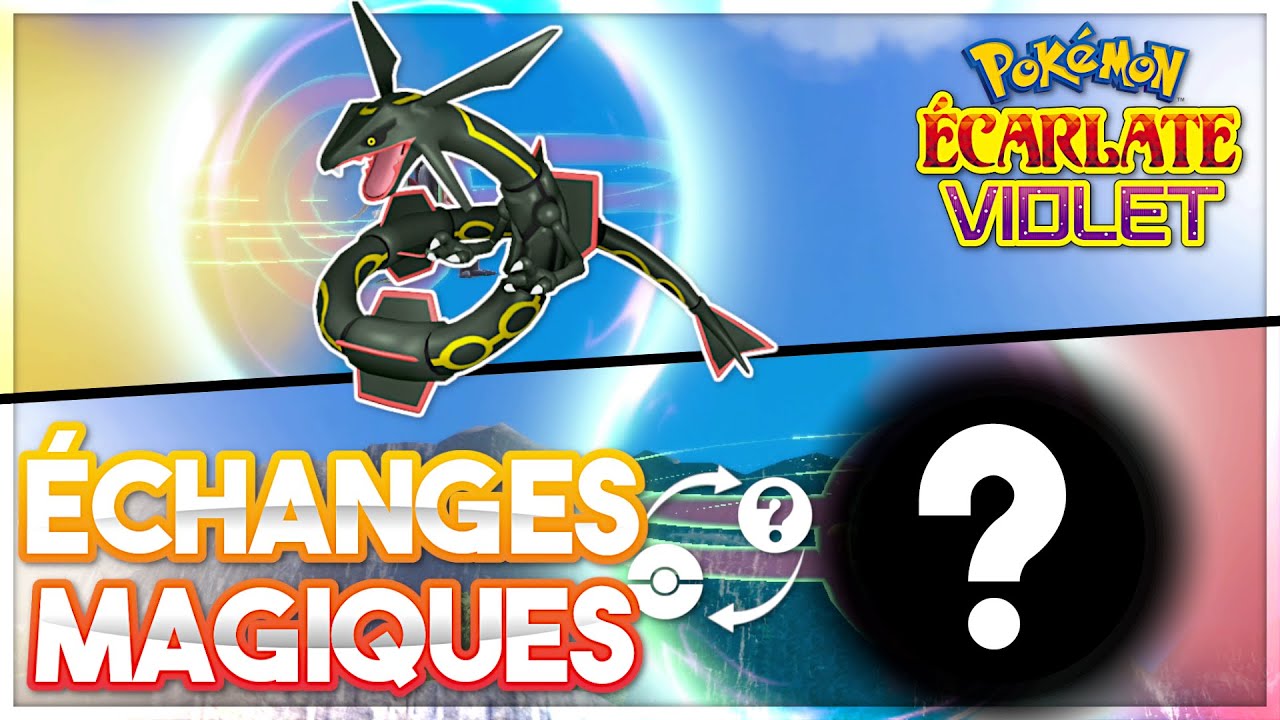 Un SHINY INCROYABLE en Échanges Magiques ??? - ÉCHANGES MAGIQUES Pokémon Écarlate et Violet !