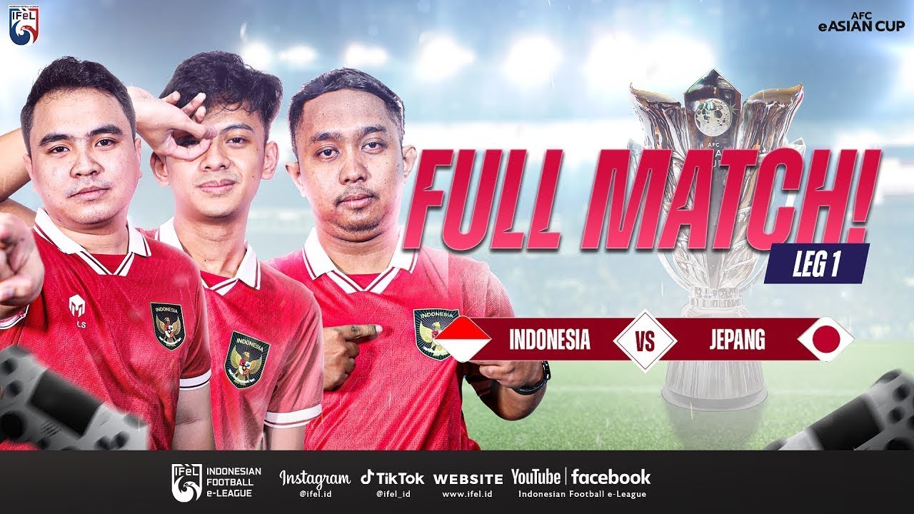 INDONESIA TAKLUKLAN JEPANG 5-1 ! | THROWBACK AFC eAsian Cup Qatar