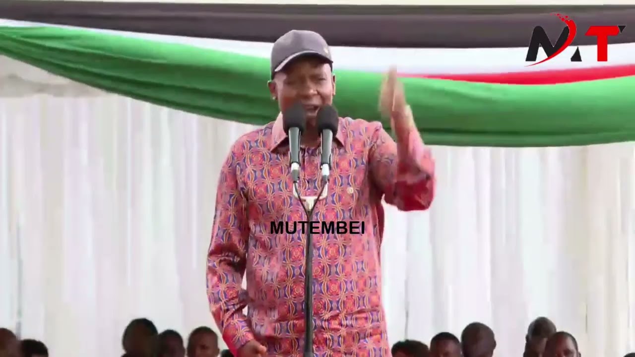 DP KINDIKI POWERFUL SPEECH AS HE TAKE OVER MAAI MAHIU NAKURU COUNTY!!