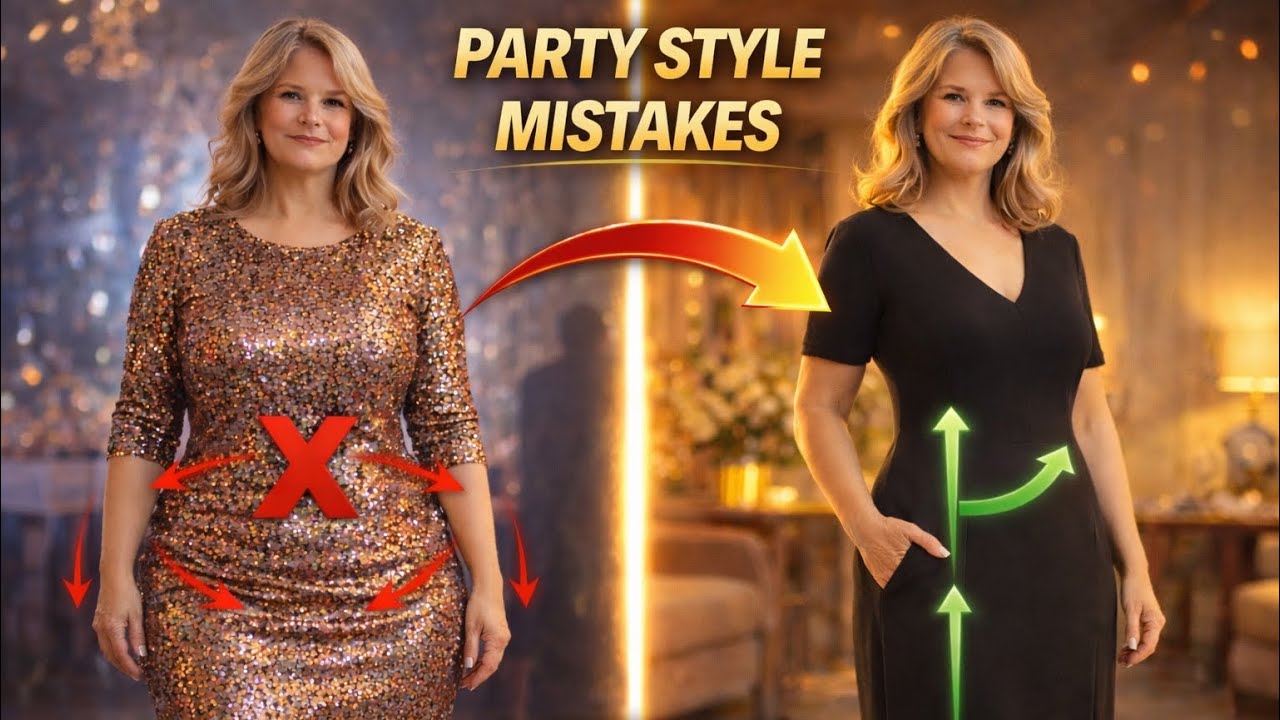 6 Party Outfit Mistakes Women Over 50 Make (And The Elegant Fix)