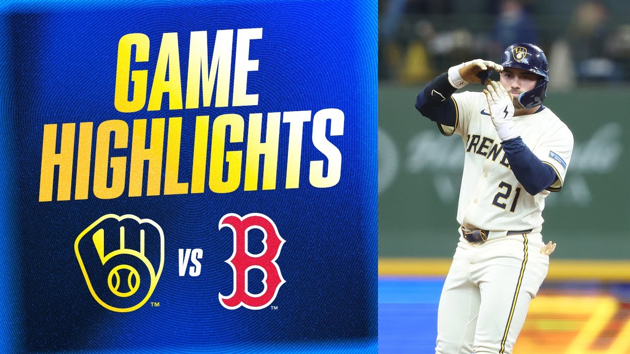 Red Sox vs. Brewers Game Highlights (5/28/25) | MLB Highlights
