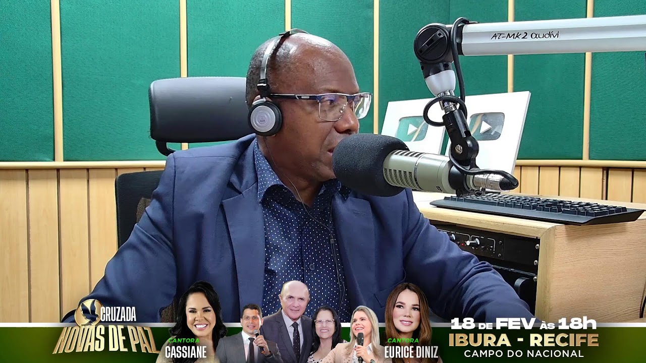 AO VIVO | Rádio Novas de Paz 88,1 FM – Um Culto no seu Lar 18/02/2026 | Palavra, Louvor e Oração.
