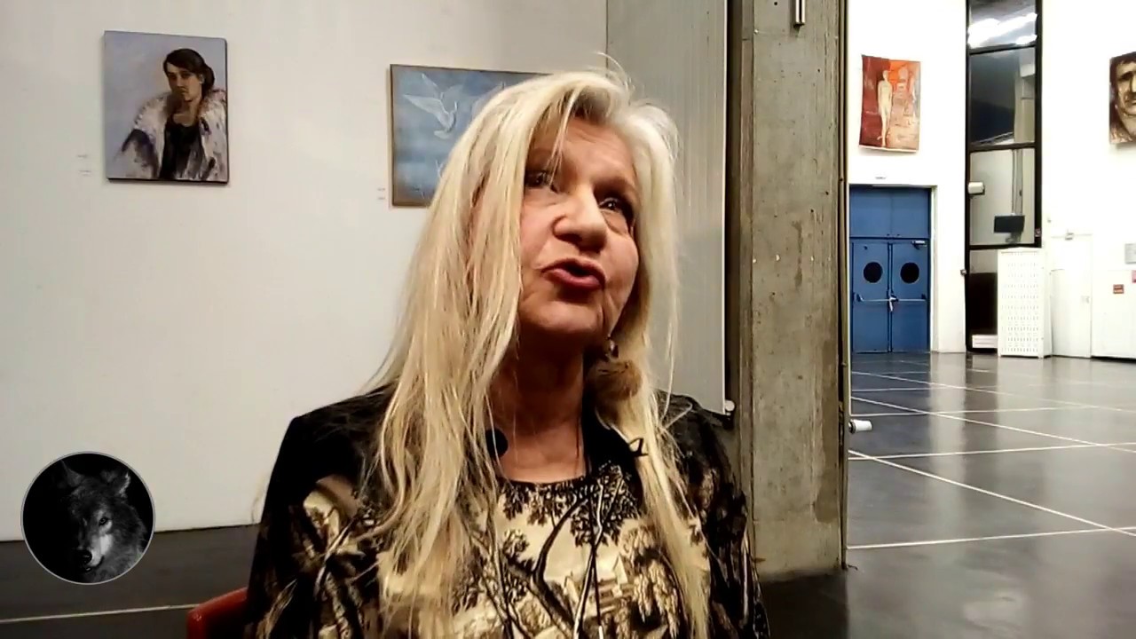 D&eacute;couvrez Michelle Caussin-Bellon, artiste peintre,Salon International du Portrait du Mans