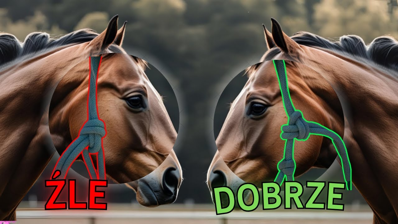 👽 Wiązanie kantara sznurkowego/haltera  I PORADNIK JEŹDZIECKI #4