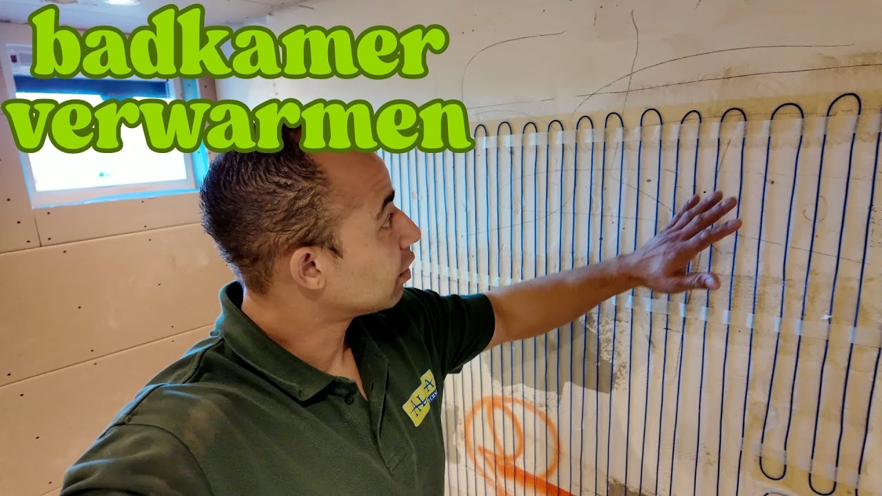 Badkamer verwarmen met elektrische verwarming. Wandverwarming, bankverwarming én vloerverwarming