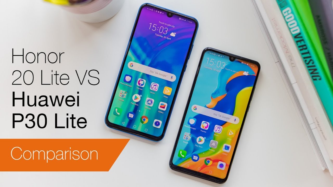 Honor 20 Lite vs Huawei P30 Lite comparison