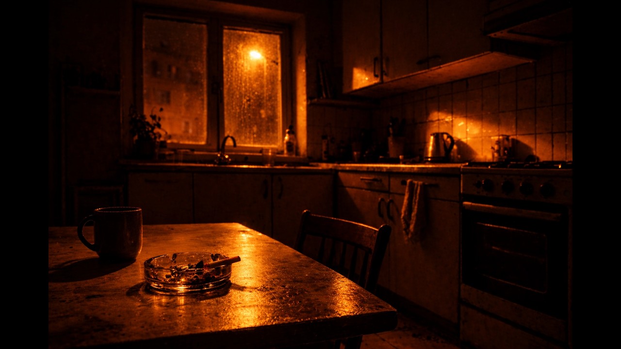 2AM Dark Ambience For Your Soul + Rain (56 Minutes)