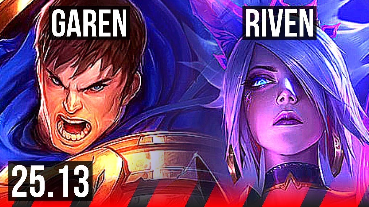 GAREN vs RIVEN (TOP) | 13/4/14 | KR Master | 25.13