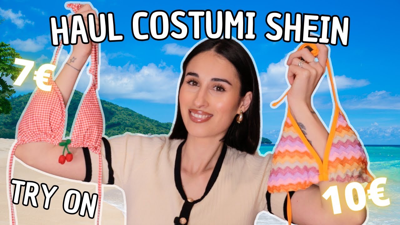 HAUL COSTUMI SHEIN 2024 || BIKINI INDOSSATI 👙