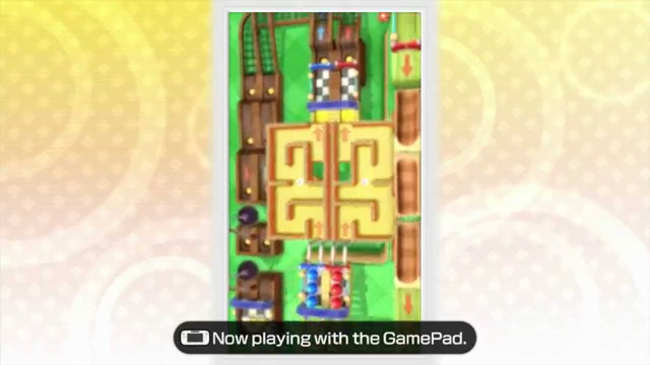 Wii Party U Gamepad Showcase - Tabletop Gauntlet (Zone Battle)