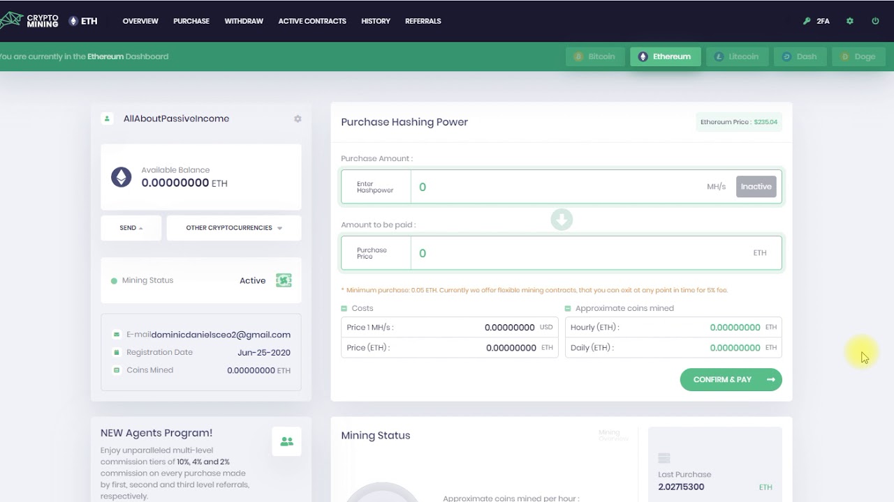 Crypto mining biz update 2020 - best investment platform in 2020 - crypto-mining.biz in details