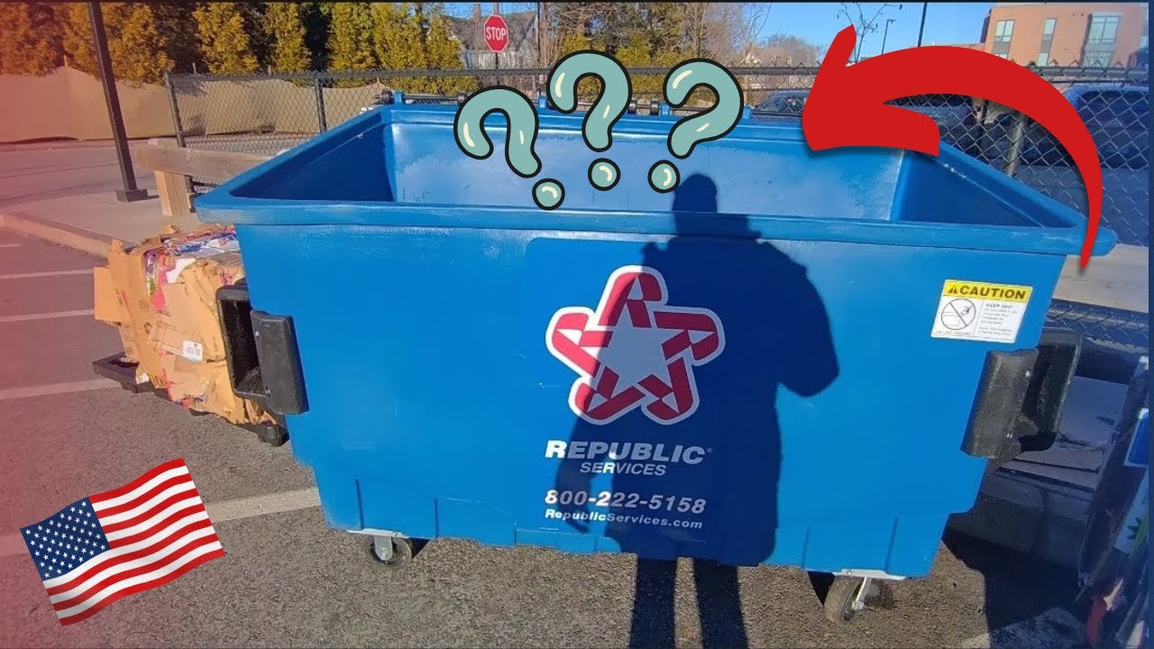 PRIMEIRO VÍDEO DE 2025! Ainda Tá Valendo a Pena Fazer CAÇADAS nos DUMPSTERS?? 🇺🇸