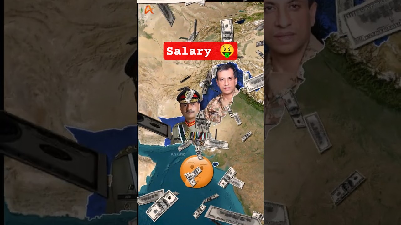 Pakistan Army Salary & Ranks Explained #shorts #pakarmy #pakistan #pakistannews #pakarmyzindabad