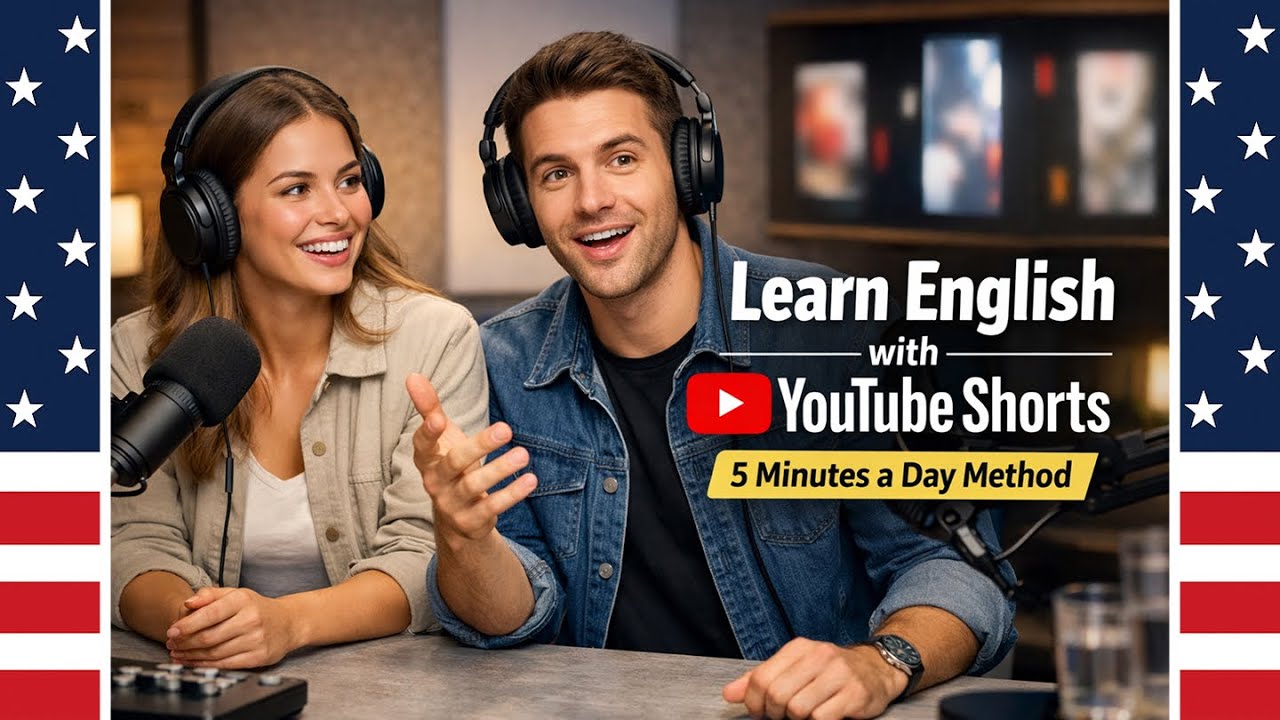 Learn English with YouTube Shorts | 5-Minute Daily Practice Method | English Fluency