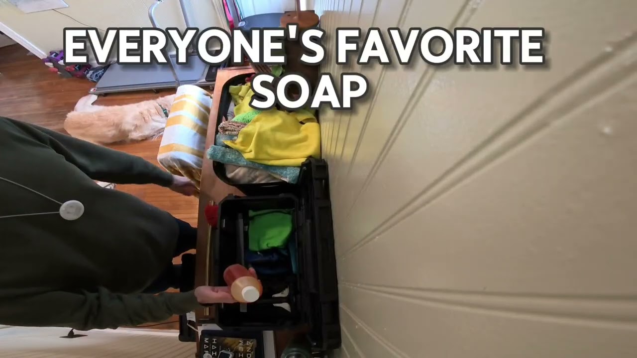 What's inside the daily box of window cleaning