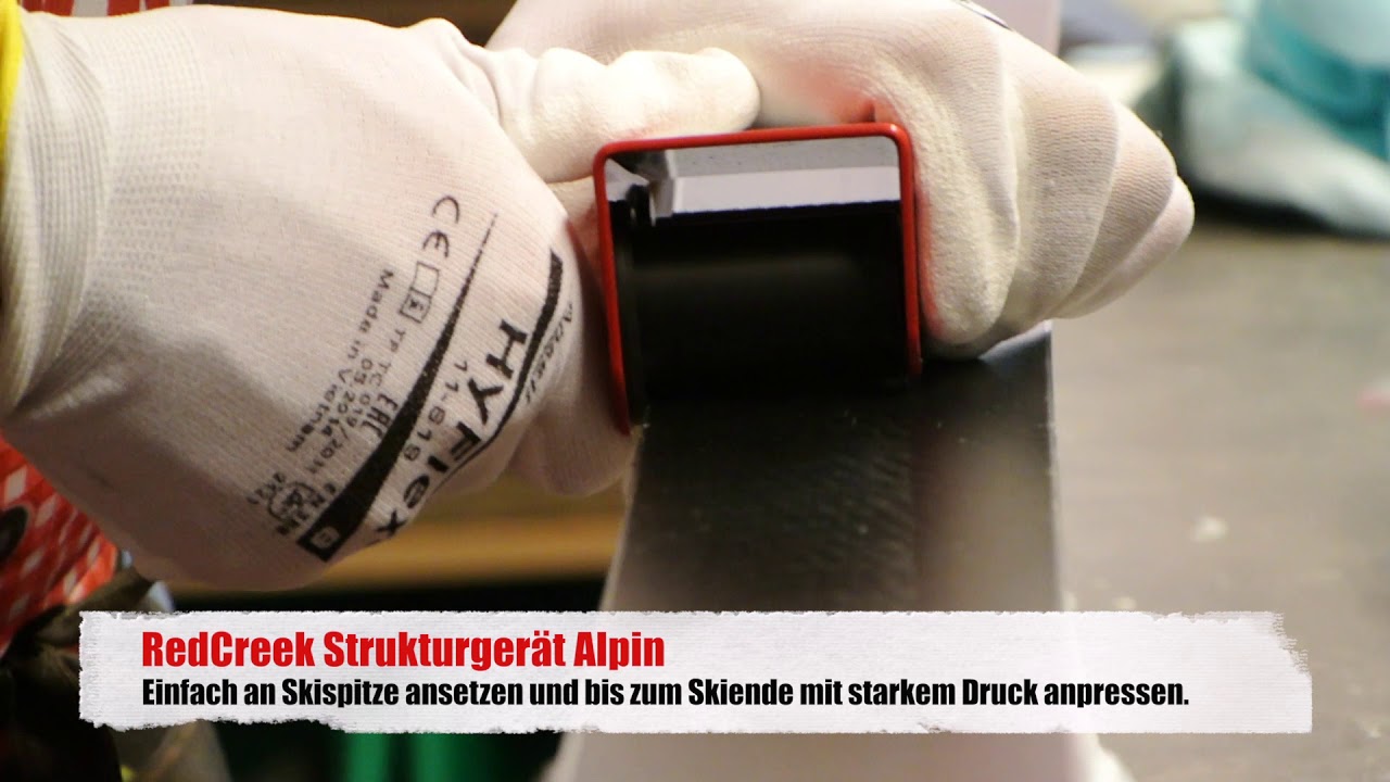 Struktur f&uuml;r Alpinski - HWK Skiwachs