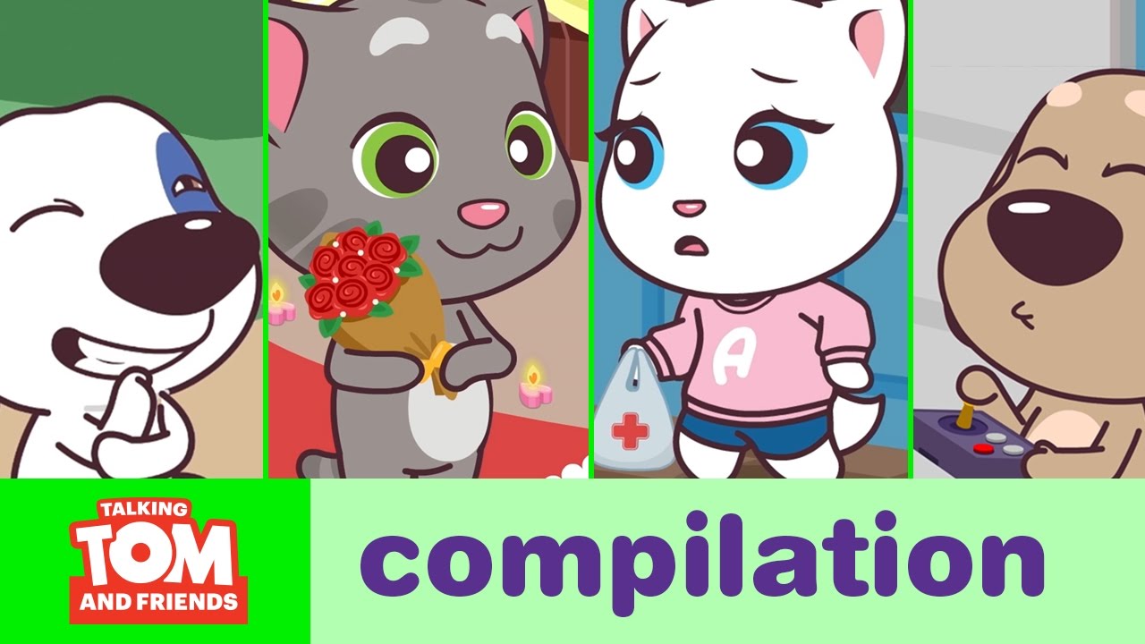 Talking Tom & Friends Minis - Episodes 9-12 Binge Compilation