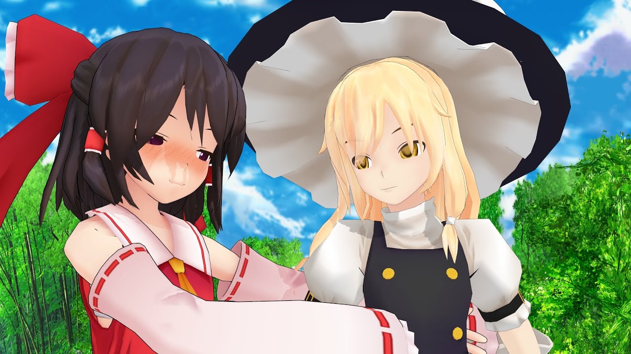 【東方MMD紙芝居】幻想郷最強？