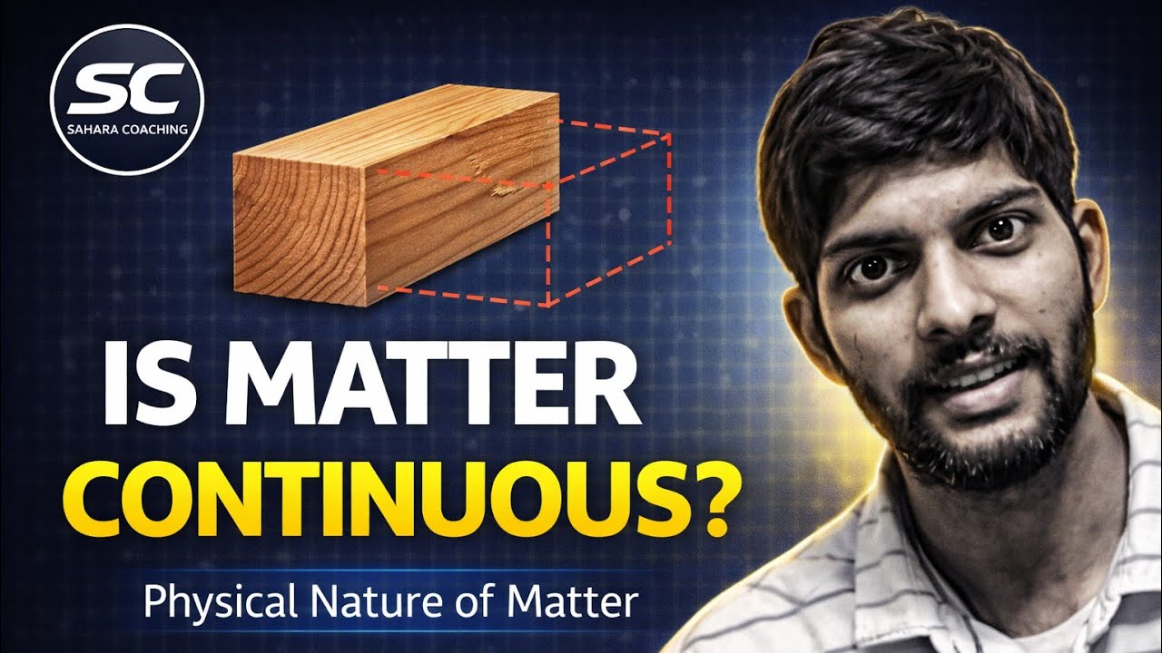 Nature of Matter Explained | Continuous Theory of Matter | Class 9 Chemistry