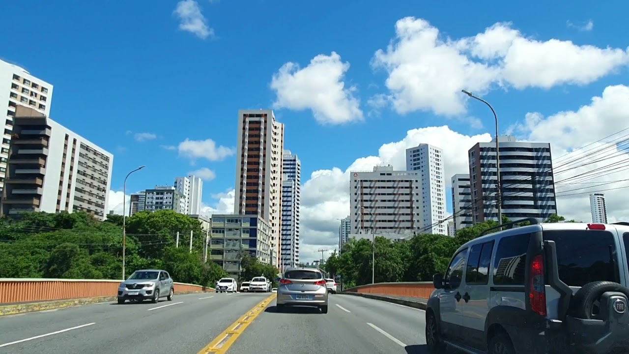 Recife e seus bairros, Centro do Recife até o Bairro do Poço da Panela-PE em 17/05/2021.