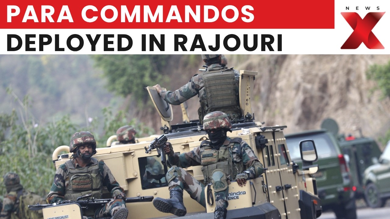 J&K: Para Commandos Air-Dropped During Anti-Terror Operation In Rajouri | Latest News | NewsX