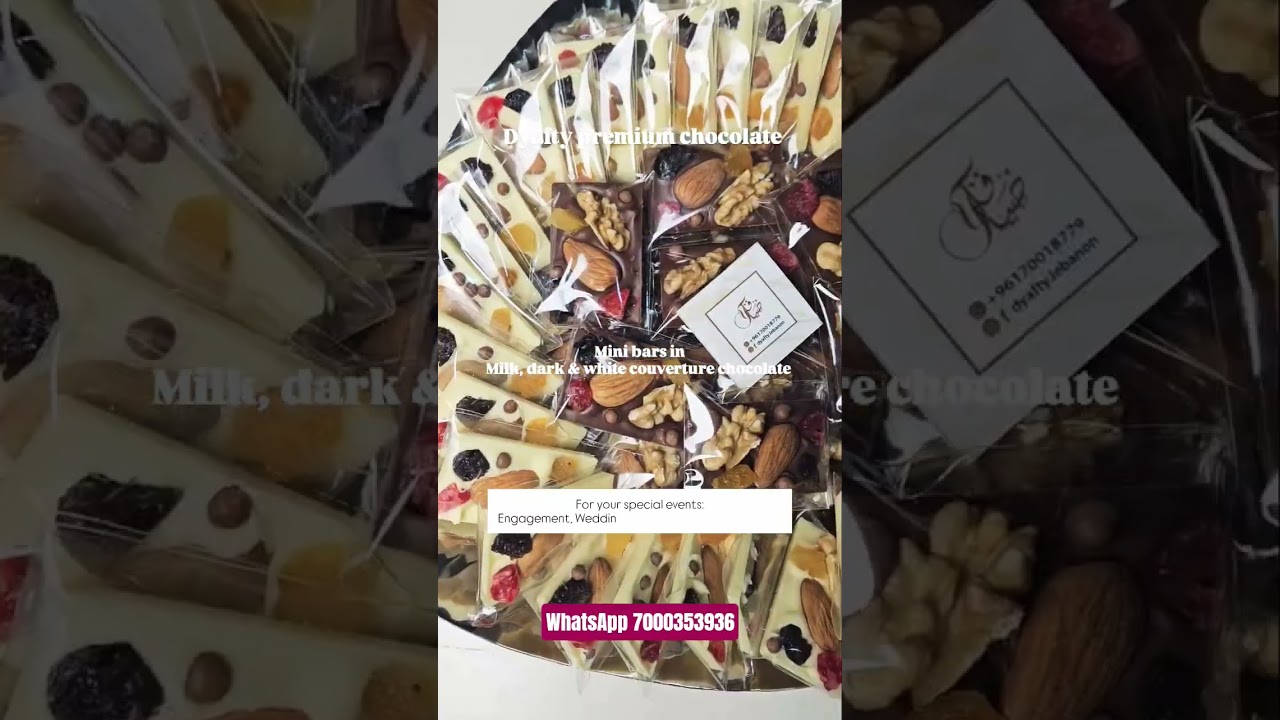Rich cocoa. Crunchy nuts. Juicy fruits.A truly premium chocolate 