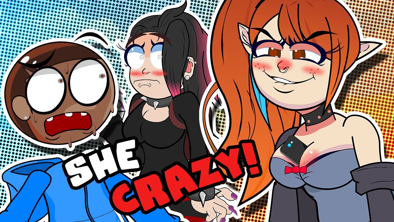 SHE HELD MY PHONE HOSTAGE!  | Goth Girlfriend Experience  - Animated Story