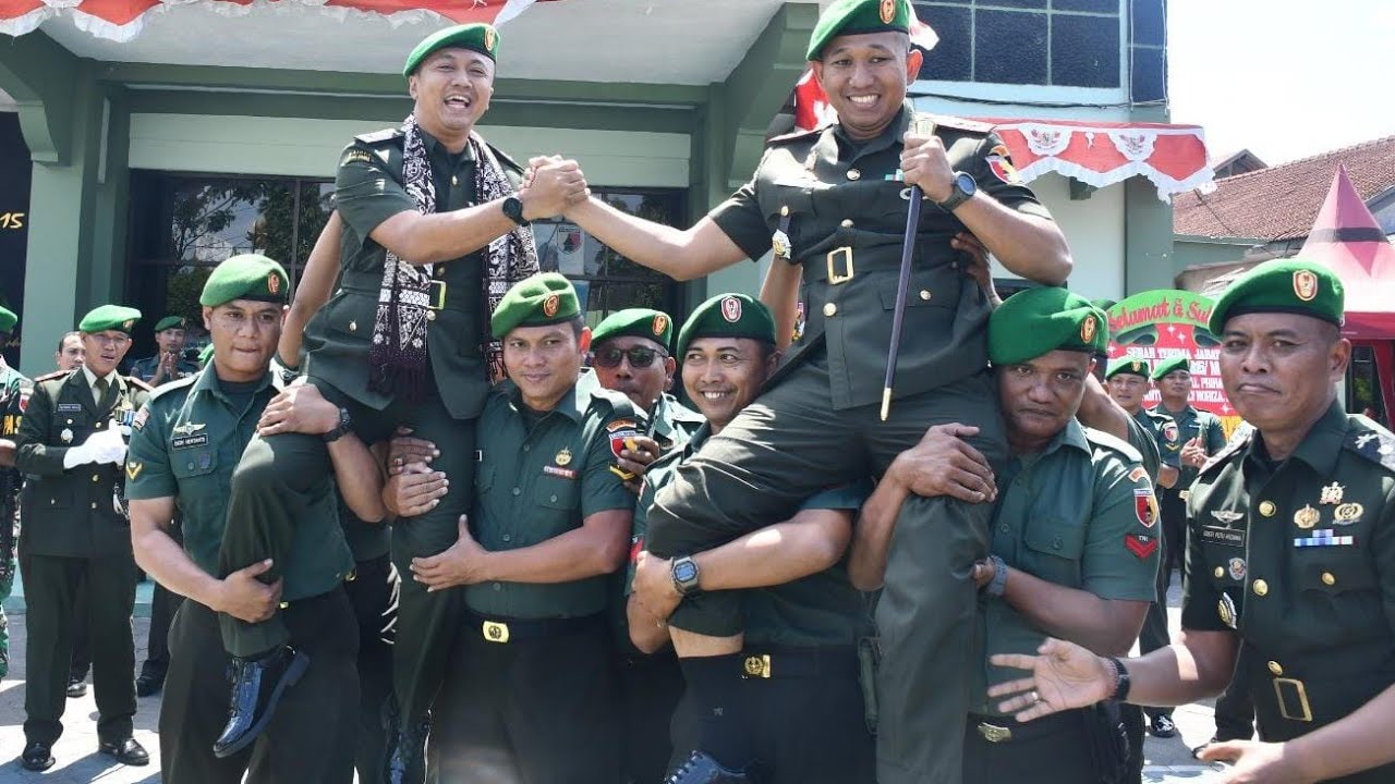 Acara Tradisi Lepas Sambut Dandim 0815/Mojokerto