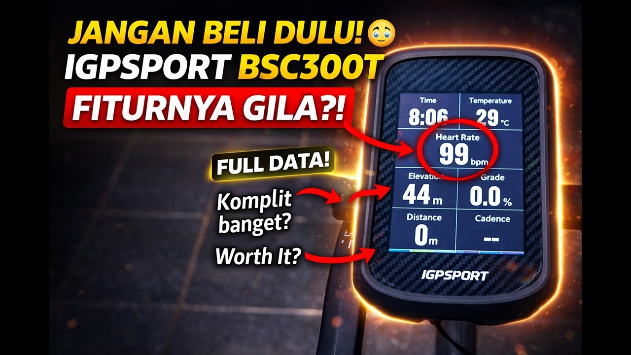 Review & Bedah Fitur IGPSPORT BSC300T
