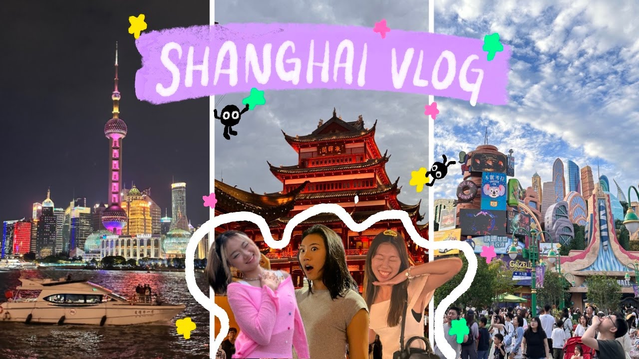 study abroad diaries ep 4: shanghai weekend vlog-- the pearl, disney, studio ghibli 🎢