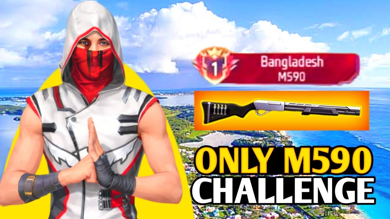 ONLY M590 CHALLENGE 💥🤯 M590 GAME PLAY 💥☠️ SHUVO69FF !! HIGHLIGHTS GAME PLAY !! @KUTTUSH-u5r 