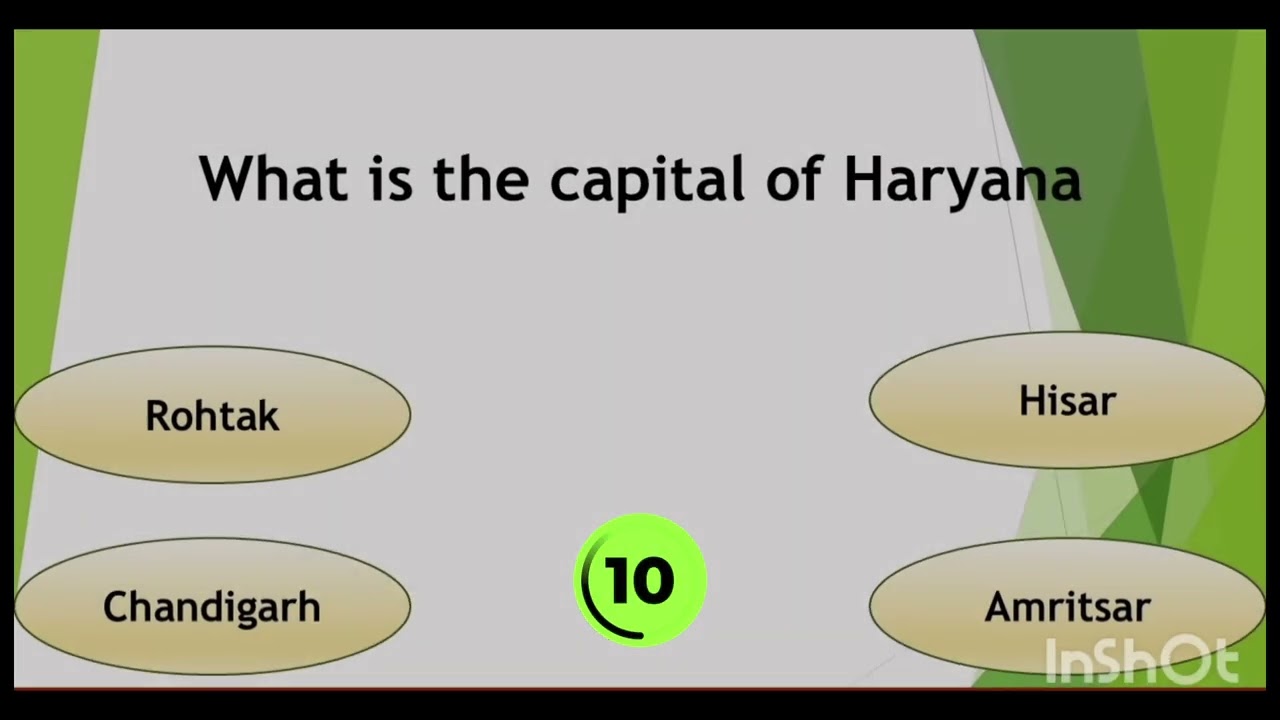 Indian States and Capitals Quiz | 10 Sec Timer | GK for All Ages