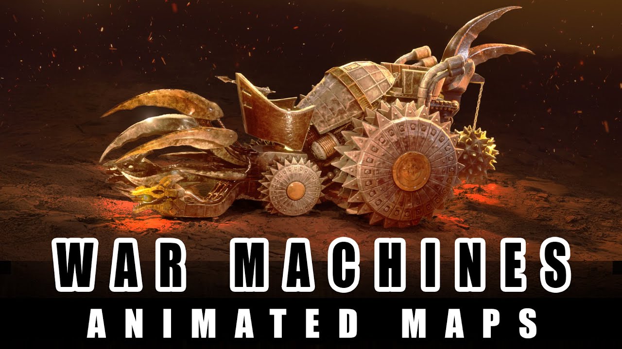 All Infernal War Machines | Compatible with Descent Into Avernus | Beneos Animated DnD Battlemaps