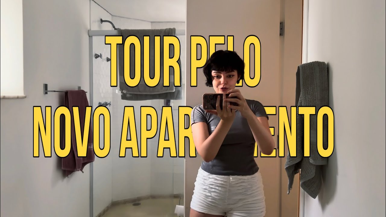 TOUR PELO MEU NOVO APÊ (infelizmente alugado tb)