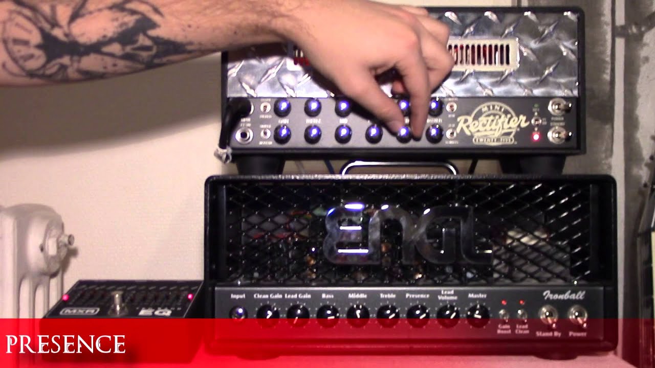 Engl Ironball vs Mesa Boogie Mini Rectifier Playthrough