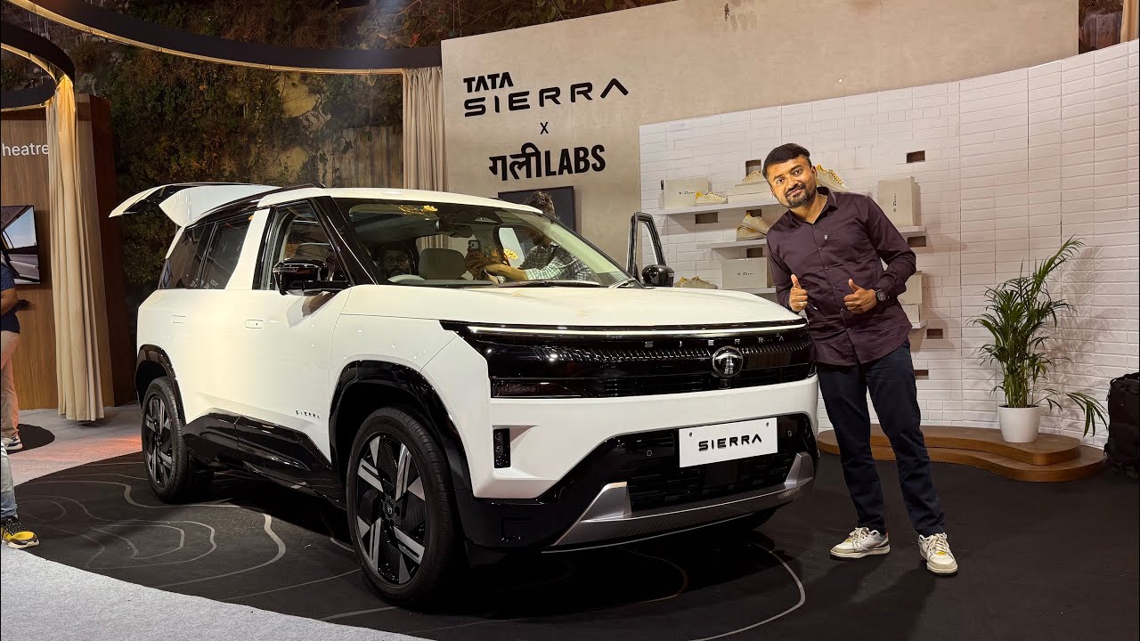 आली रे आली Tata Sierra 2025 मराठी मध्ये marathi car news 