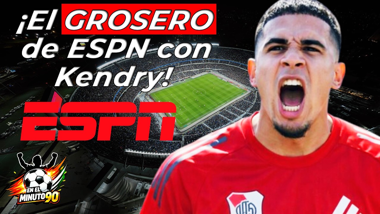 ESPN y un grosero blooper con Kendry Páez!!!