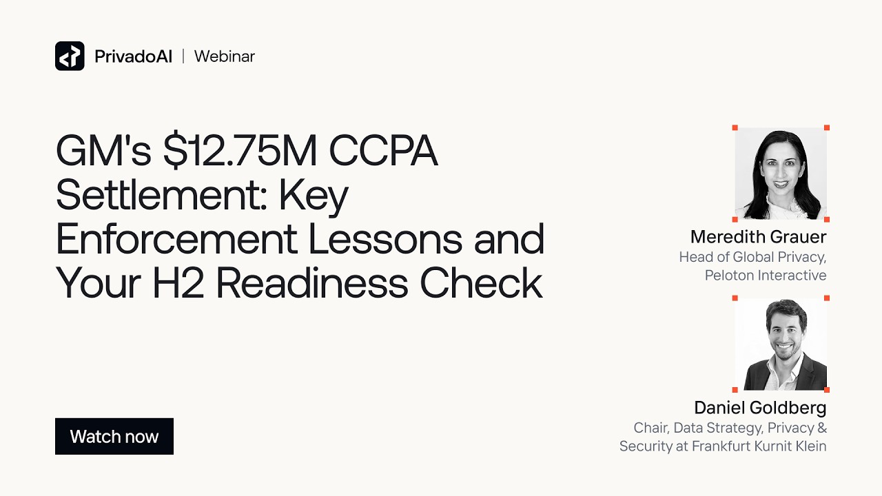 Урегулирование иска GM по CCPA на сумму $12,75 млн: ключевые выводы и проверка готовности ко втор...