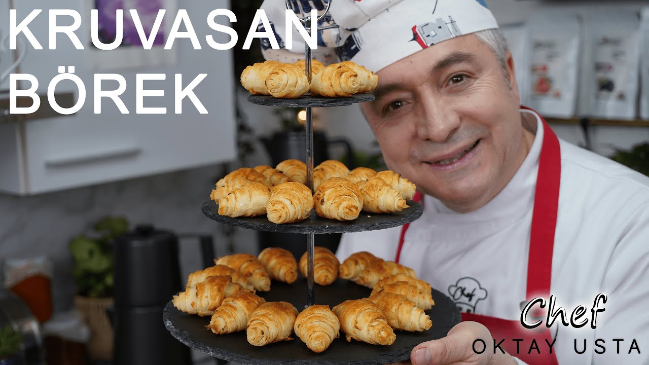 ÇITIR ÇITIR BÖREK ❗️Kruvasan Börek Nasıl Yapılır? | Oktay Usta