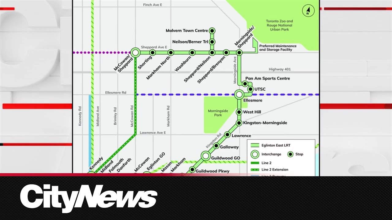 Eglinton East LRT inches forward while Scarborough transit riders wait