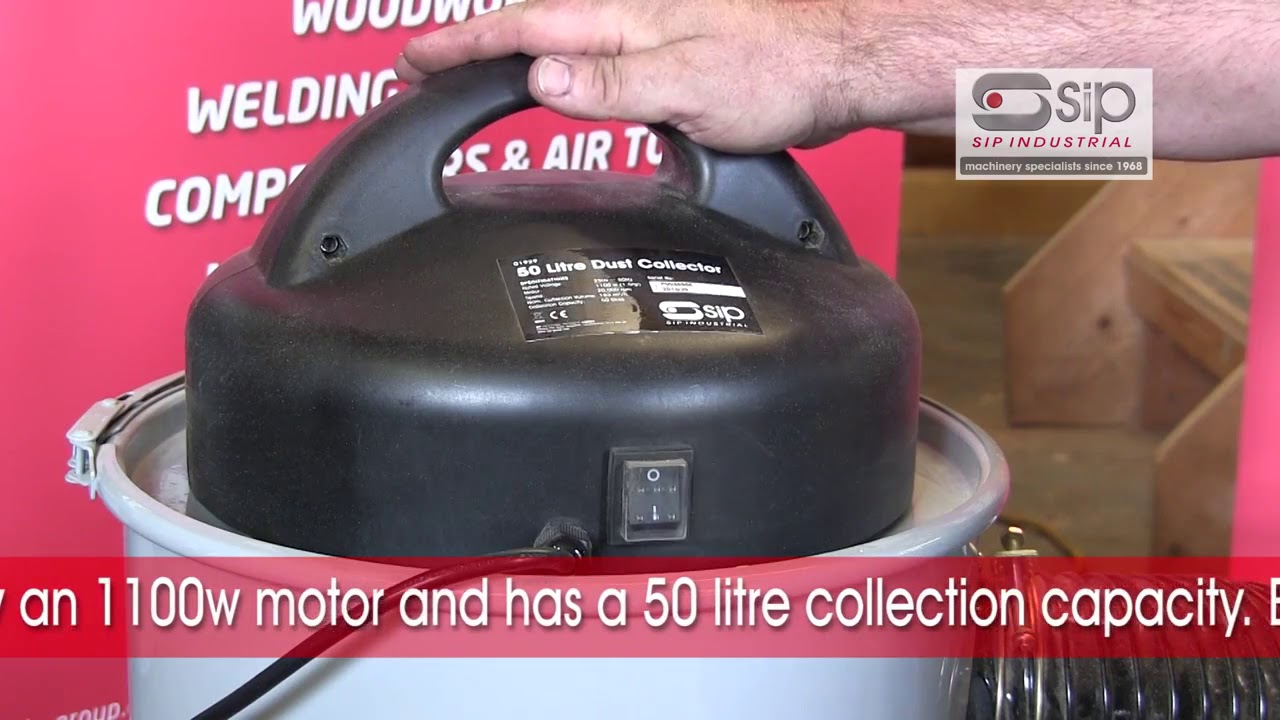SIP Industrial Products - 01929 50 Litre Dust Chip Collector