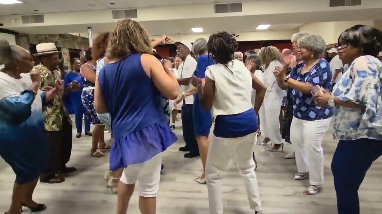 DMV senior hand dancers channel 7/29/2025 Celebrating Sarah Williams and Elaine McKenzie birthdays 