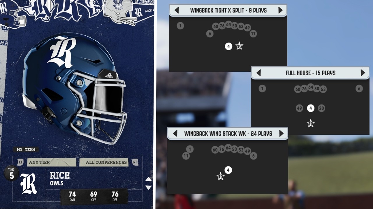 Rice's Spread Option Offense Is TOO FUN! CFB26 Road to the CFP