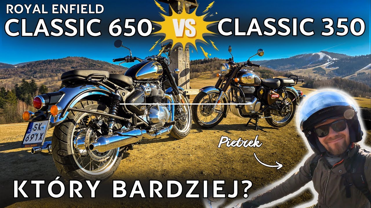 Royal Enfield Classic 650 kontra Classic 350. Czym się różnią i którego wybrać?